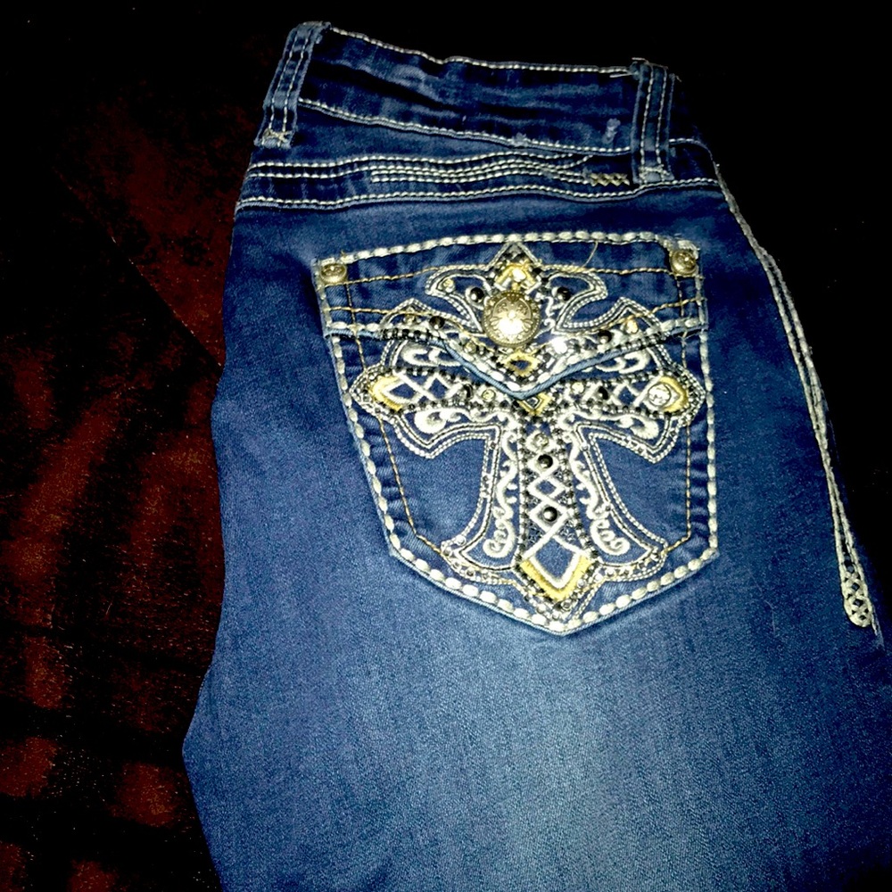 Blue bootcut✨ jeans✨💙